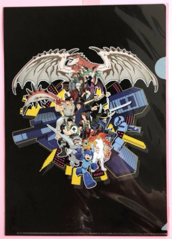 ストリートファイター  限定  西村キヌ 描き下ろし クリアファイル　カプコン Amazon | ストリートファイター 限定 西村キヌ 描き下ろし